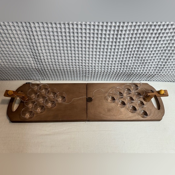 Wooden Pong Game - Picture 1 of 6